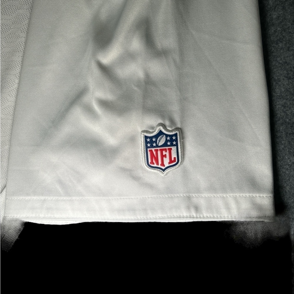 NFL New York Giants Nike Dri-Fit White Polo Shirt Sz 2XL - Picture 7 of 7